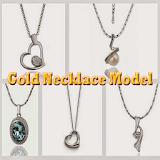 Gold Necklace Model icon