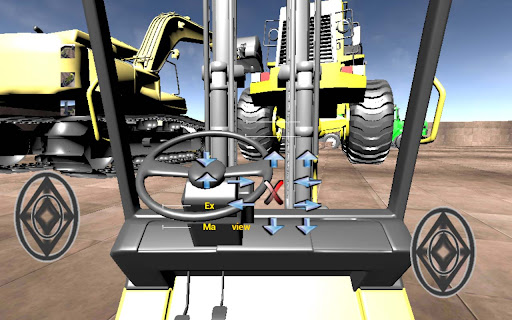 excavator loader forklift Screen 2