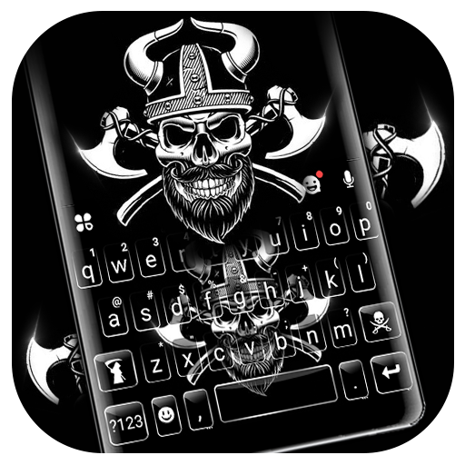 Viking Skull Theme logo