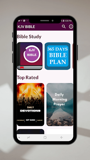 Android application KJV Bible screenshort