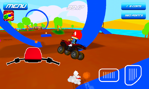 Baby Quad Bike Stunt - ATV Fun  screenshots 1