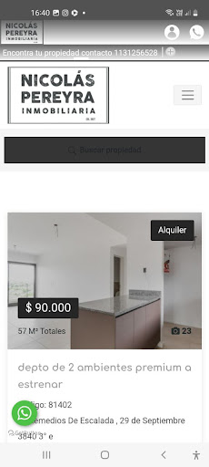 Nicolas Pereyra Inmobiliaria Screen 3