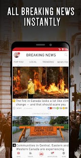 Canada Breaking News Screenshot