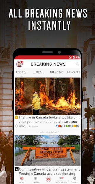Screenshot 4 Canada Breaking News android