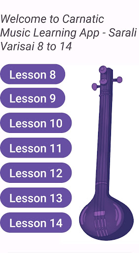 Sarali Varisai 8 to 14 Screen 3