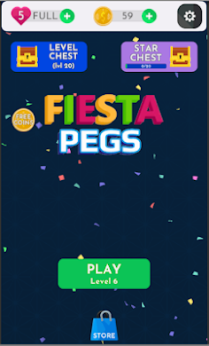Fiesta Pegs : Peggle Like Game - Screenshot 1