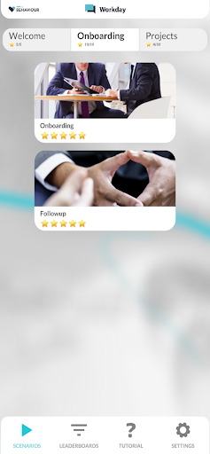Android application Attensi WORKFLOW screenshort