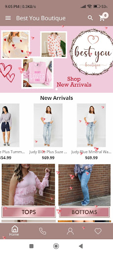 Android application The Best You Boutique screenshort