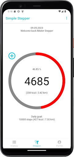 Simple Stepper Screen 2