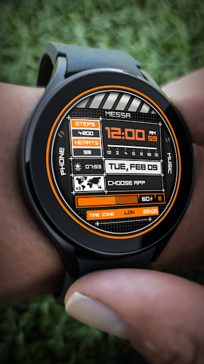 Watch face Messa Digital LX69