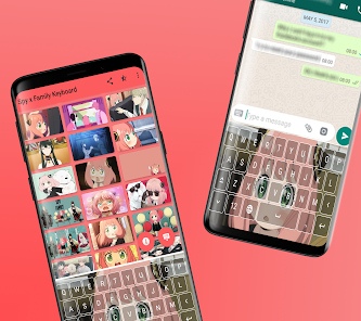 Captura 9 keyboard anime spy x family android