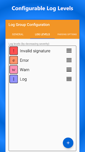 CloudWatch Logs Reader Screen 2