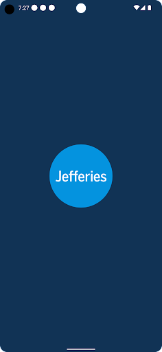 Android application Jefferies Conferences & Events screenshort