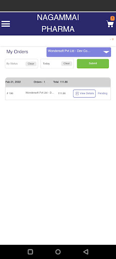 NP Order Screen 3