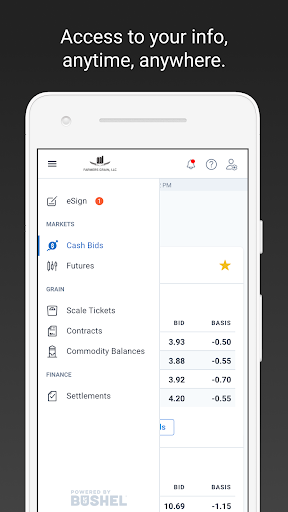 Android application Farmers Grain LLC screenshort