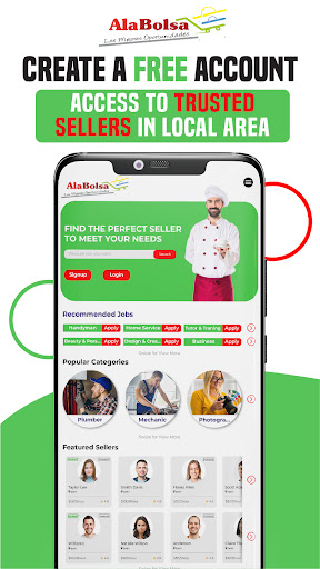 Android application AlaBolsa screenshort