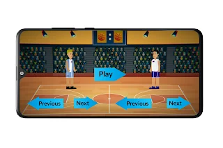 Basketball Blast 2D - Screenshot 1