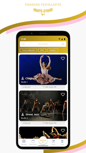 Android application Académie Feuillatte screenshort