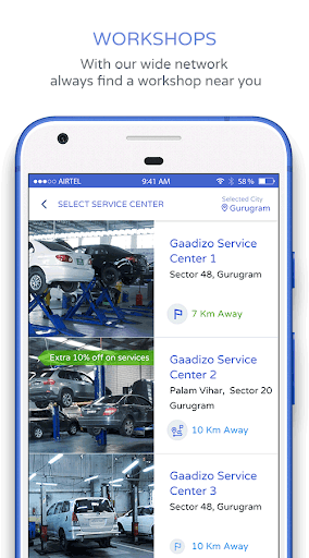 Gaadizo- Car Service & Repairs Screenshot
