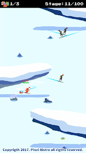 Santa Ski vs Zombies Ski