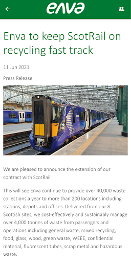 Enva News Screen 2