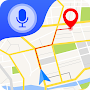 GPS voice navigation live maps