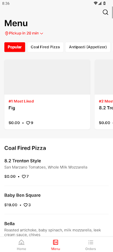 Marcellos Restaurant & Pizza Screen 2