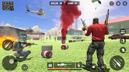 총 게임- 전쟁게임시뮬레이션 총쏘는게임