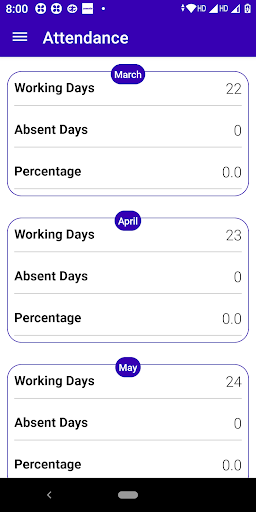 KMHS School App Screen 2