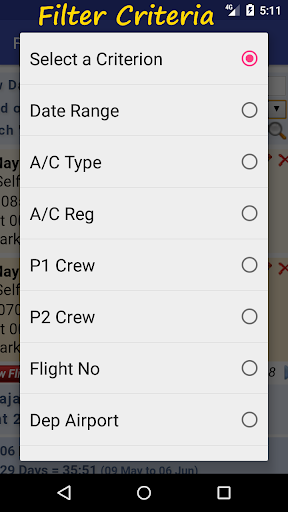 Flight Log Screen 3