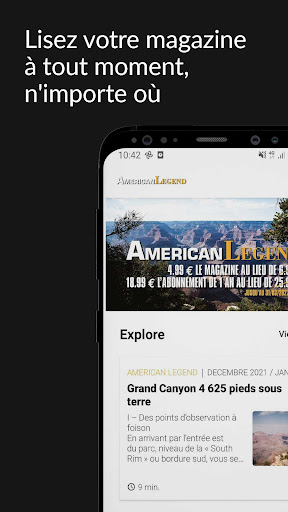 American Legend Magazine Screen 2