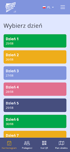Android application Campus Polska Przyszłości 2024 screenshort