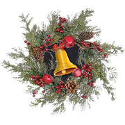 christmas bell and jingle bells