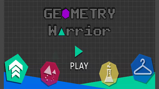 Android application Geometry Warrior screenshort