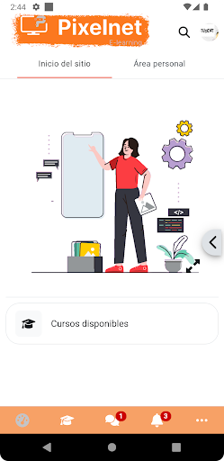 Pixelnet Elearning App