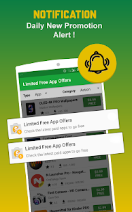 Limited free app offers Capture d'écran