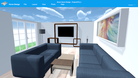 Smart Home Design | Floor Plan Screenshot