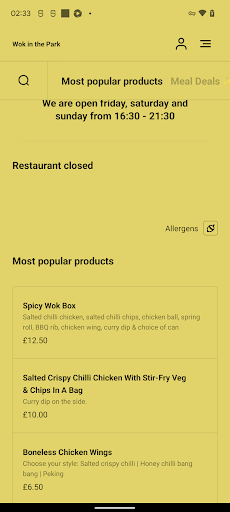 Wok in the Park - Omagh Screen 3