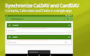 screenshot of DAVx⁵ – CalDAV CardDAV WebDAV