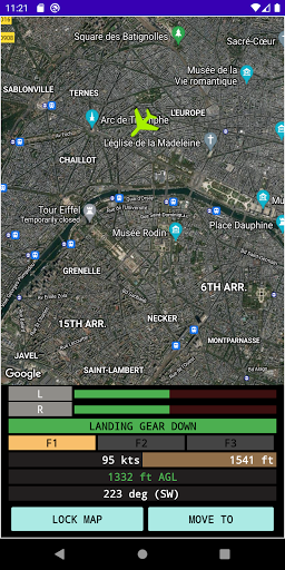 Android application Flight Companion screenshort