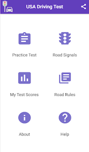 Practice Test USA & Road Signs Capture d'écran