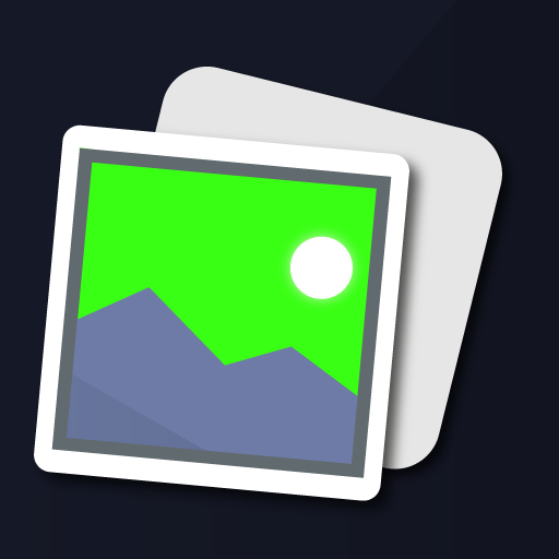 Photo green color logo