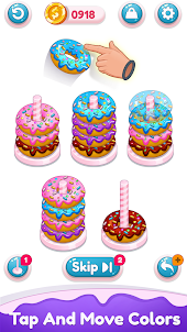 Donuts & Candies Sort Puzzle