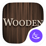 Wooden theme for APUS Launcher icon