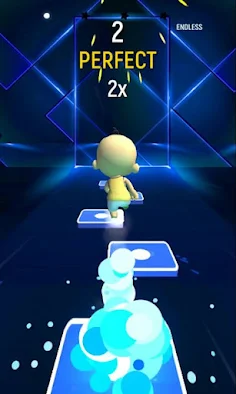 EDM Magic Upin Ipin Tiles Hop - Screenshot 3