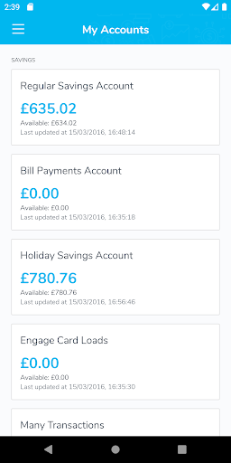 Darlington Credit Union Screen 2