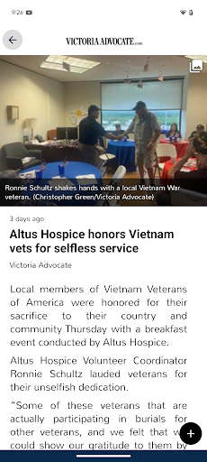 Victoria Advocate Screenshot 2 - AppWisp.com