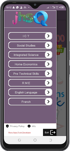 JHS Questions Bank Screen 2