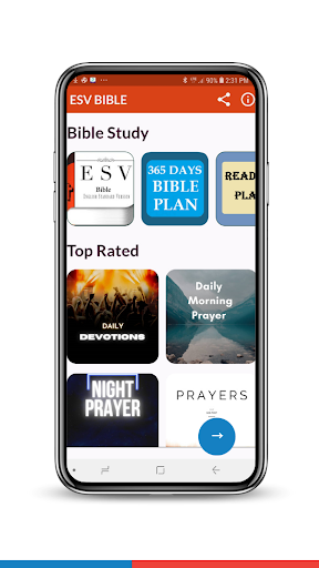 Android application ESV Bible: 365 Day Study Bible screenshort
