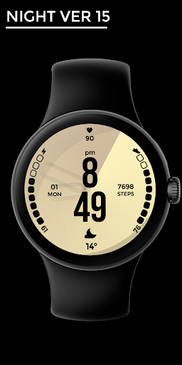 Night ver 15 - watch face screenshot 0